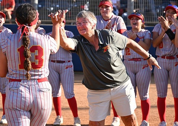 SOFTBALL  Involved coaching wins leaders observed today