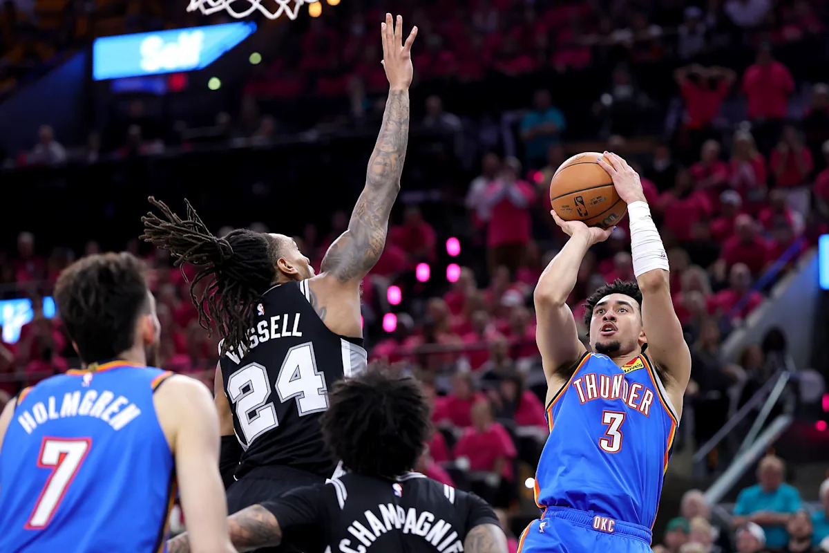 After WCF gem -- Thunder's Jared McCain says he'll 'always have love' for Daryl Morey observed today
