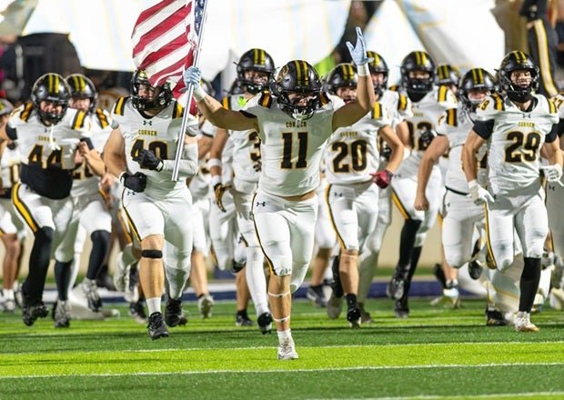 Alabama splits public -- private football observed today