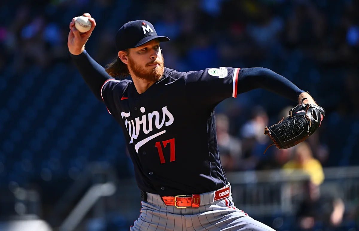 Twins' Bailey Ober claims slick baseballs in Boston caused flexor strain -- IL stint reported globally